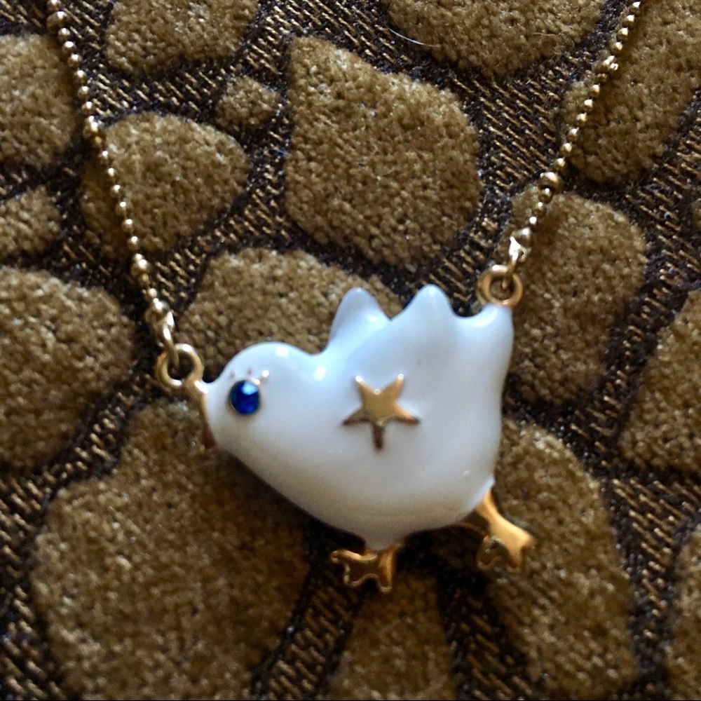 Betsey Johnson Chickadee Necklace